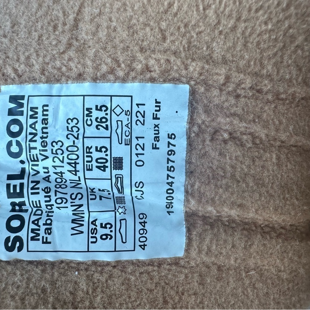SOREL Kinetic RNEGED Conquest women’s Boot Lace-Up Waterproof Sneakers, Tan - Picture 7 of 12